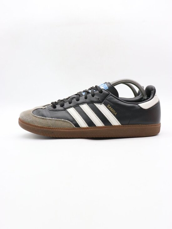 Adidas Samba Vegan Black Gum Men\'s Size 10.5 Shoes Sneakers HO1878 main image 5